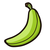 One month subscriber banana badge.